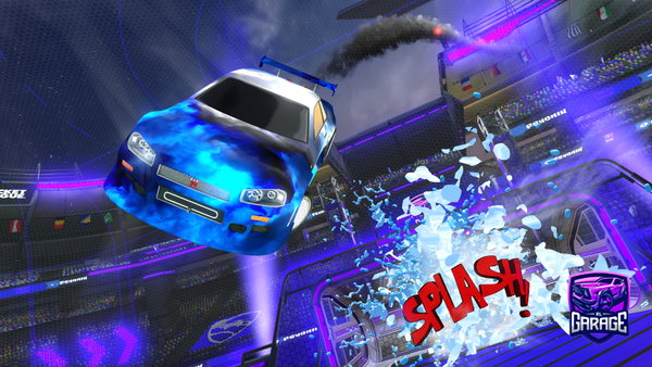 A Rocket League car design from IlikeRB26