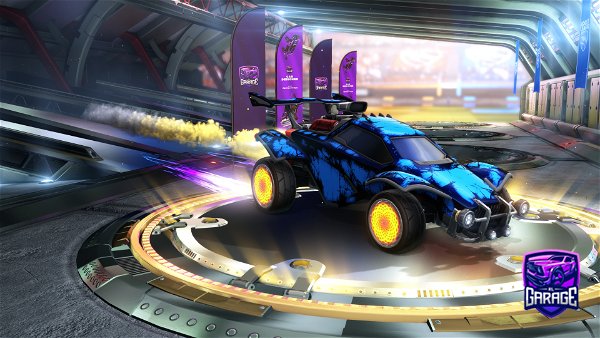 A Rocket League car design from bbone99can