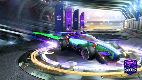 A Rocket League car design from TATOzilla