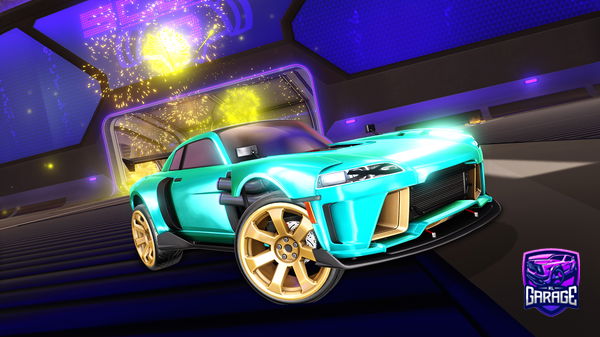 A Rocket League car design from tianelis