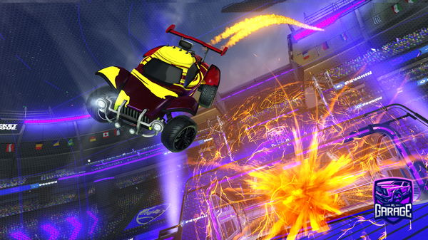 A Rocket League car design from TTV_Shadow123461