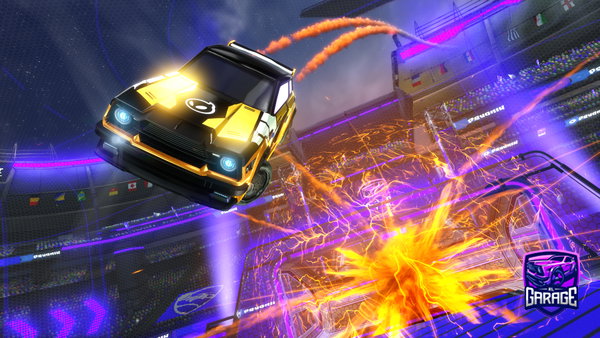 A Rocket League car design from Wass85
