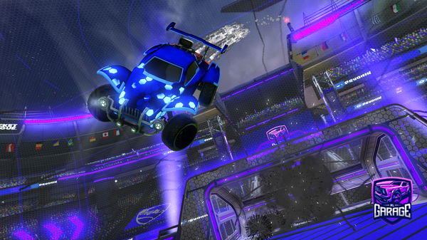 A Rocket League car design from mentogang