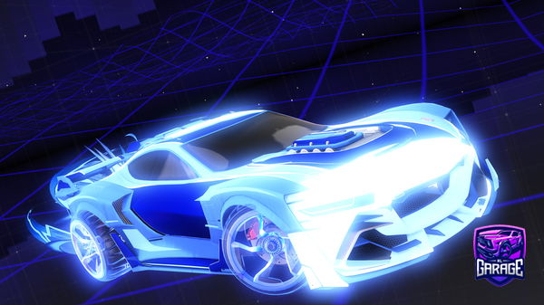 A Rocket League car design from irosario78