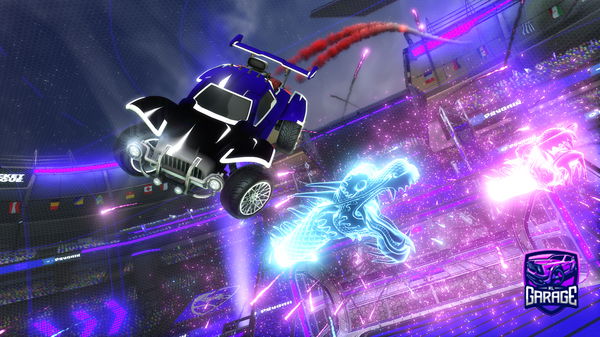 A Rocket League car design from Cosmotiz