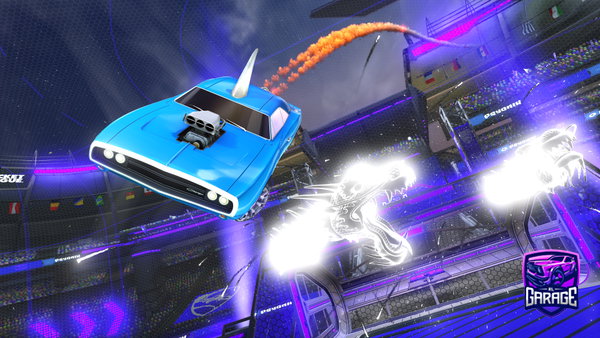 A Rocket League car design from iamduck4