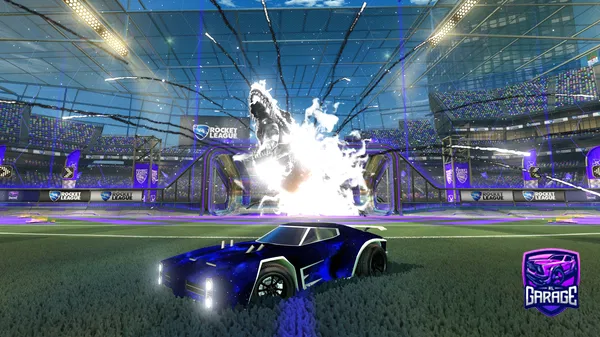 A Rocket League car design from Gelu4k