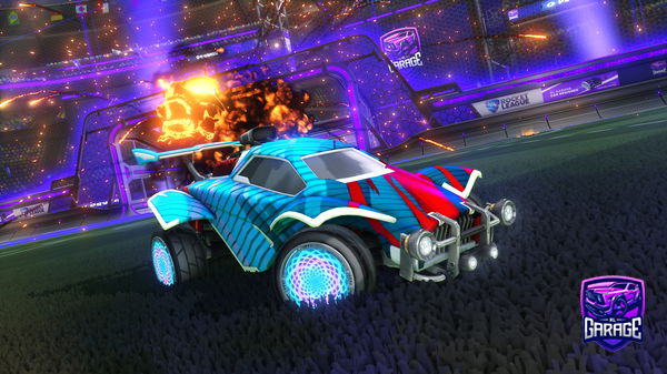 A Rocket League car design from stu_mackintoshxx