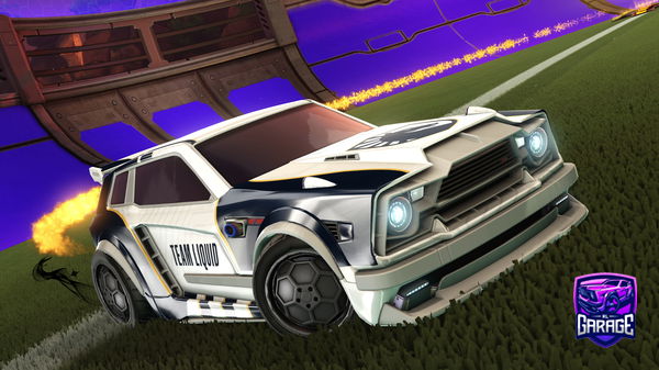 A Rocket League car design from Ghosty01