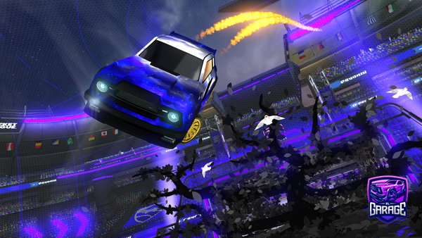 A Rocket League car design from samster