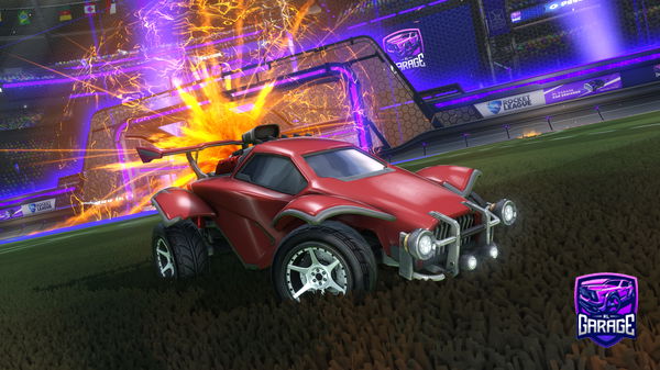 A Rocket League car design from Miresy