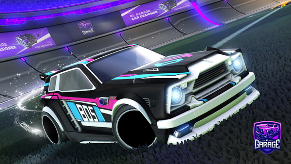 A Rocket League car design from Jemz2