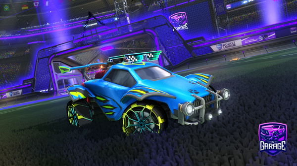 A Rocket League car design from JayPlayz_LoL