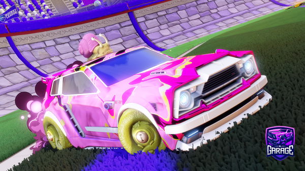 A Rocket League car design from MrGilly21