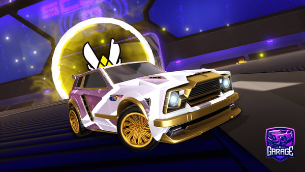 A Rocket League car design from Skyrl0110
