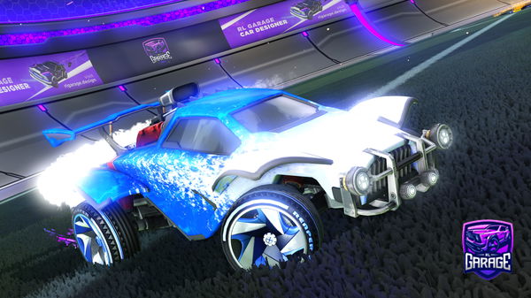 A Rocket League car design from stunzeed669