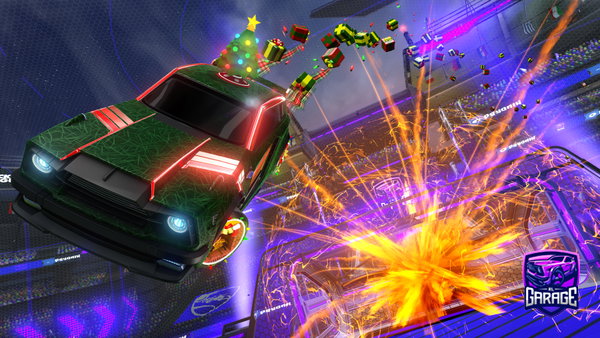A Rocket League car design from Lauschangriff13