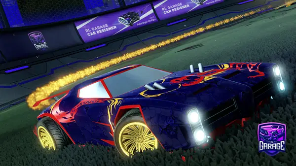 A Rocket League car design from Ryze_SweatyBoi