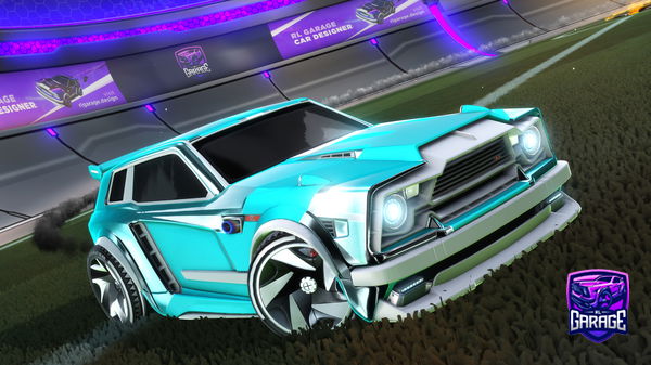 A Rocket League car design from Ultime08