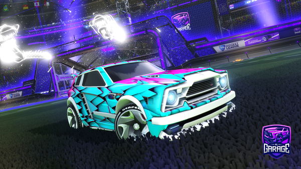 A Rocket League car design from parietal_eye