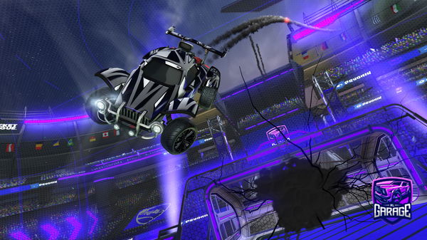 A Rocket League car design from lxqrxs