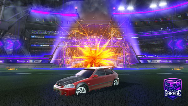 A Rocket League car design from tchap