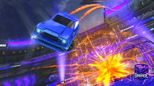A Rocket League car design from Duovaras