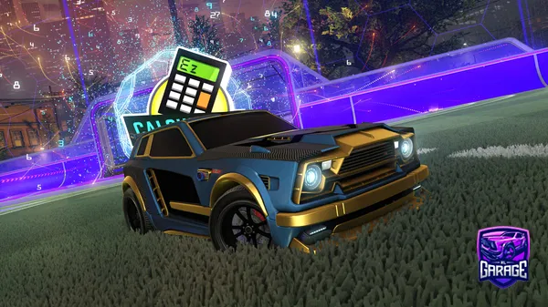 A Rocket League car design from Bananaboi20006