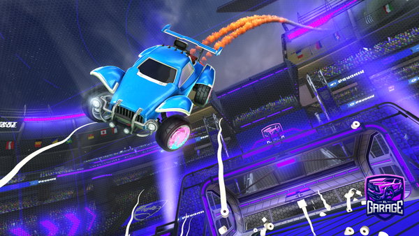 A Rocket League car design from WERTY_YOUR