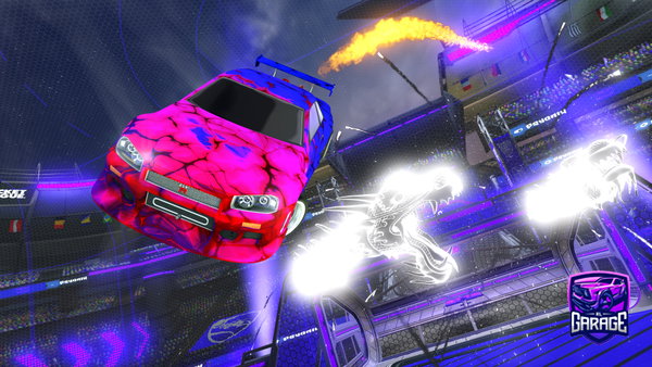 A Rocket League car design from Lilfrankbtw