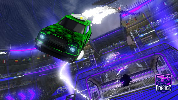 A Rocket League car design from NokiTLoki7