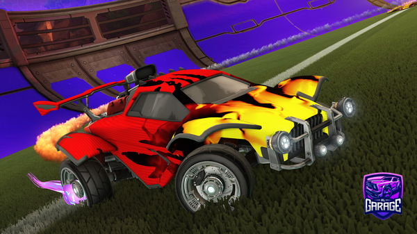 A Rocket League car design from RL_BOY11