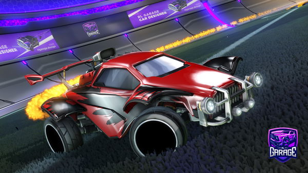 A Rocket League car design from WaterItem