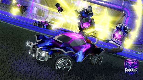 A Rocket League car design from tropix31