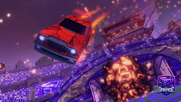 A Rocket League car design from Ghoul-Fine