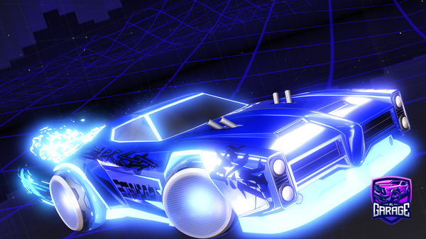 A Rocket League car design from Capybara_RL