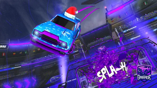 A Rocket League car design from sierra2254