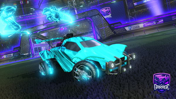 A Rocket League car design from ToxicWaffle39