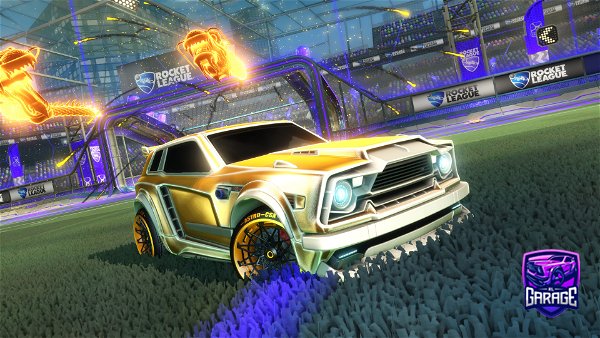 A Rocket League car design from AetherShock