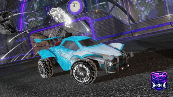 A Rocket League car design from Nikkkkkkkkkko