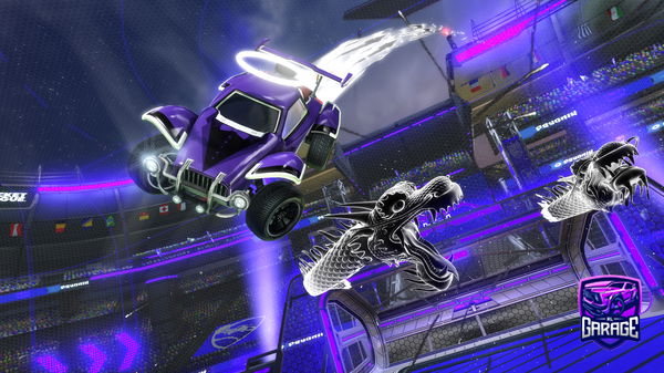 A Rocket League car design from Gabbosplesh