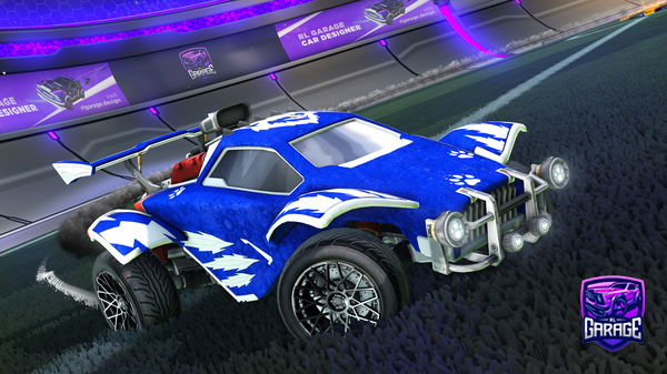 A Rocket League car design from JETSO34