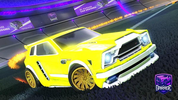 A Rocket League car design from hzbudjf