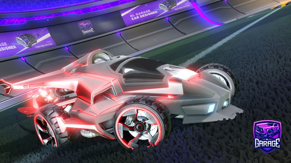 A Rocket League car design from ManUTurtle