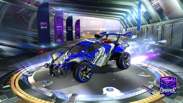 A Rocket League car design from AgentV