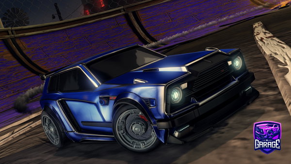 A Rocket League car design from Backillz
