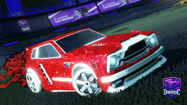 A Rocket League car design from Rodridark56