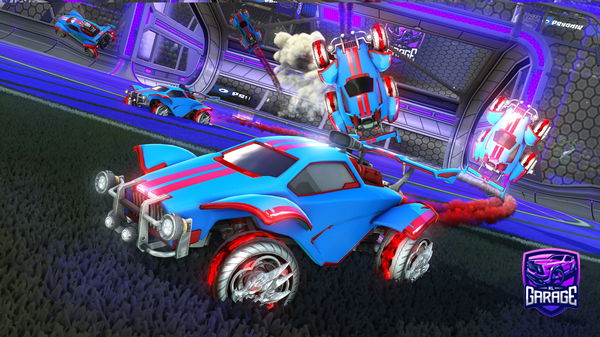 A Rocket League car design from Jxkkoh