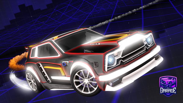 A Rocket League car design from PortelaRL