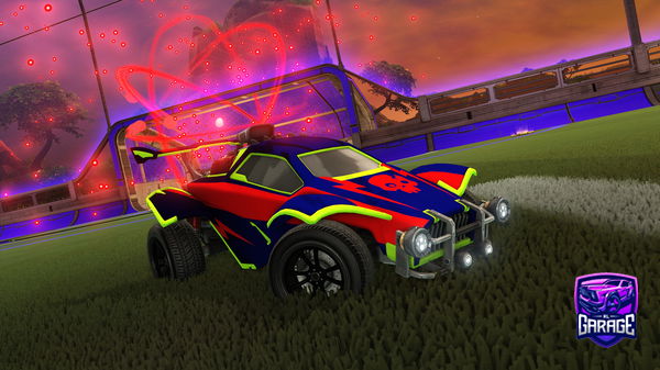 A Rocket League car design from BarkingLilly